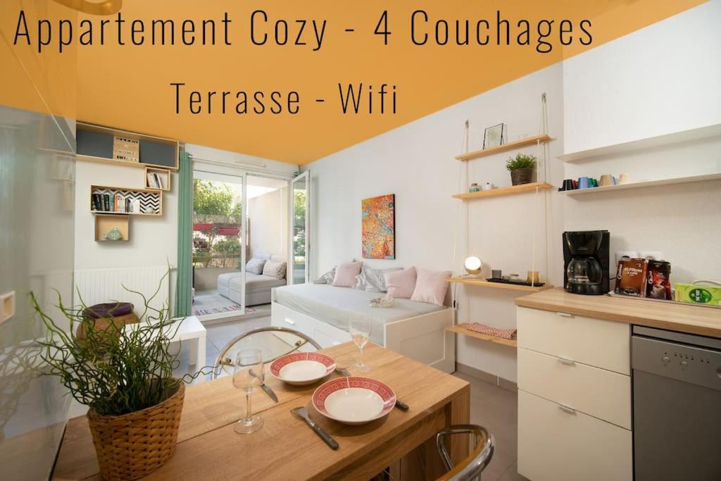 Fully Equipped Apartment With Terrace Sleeps 4 Marseille Eksteriør bilde